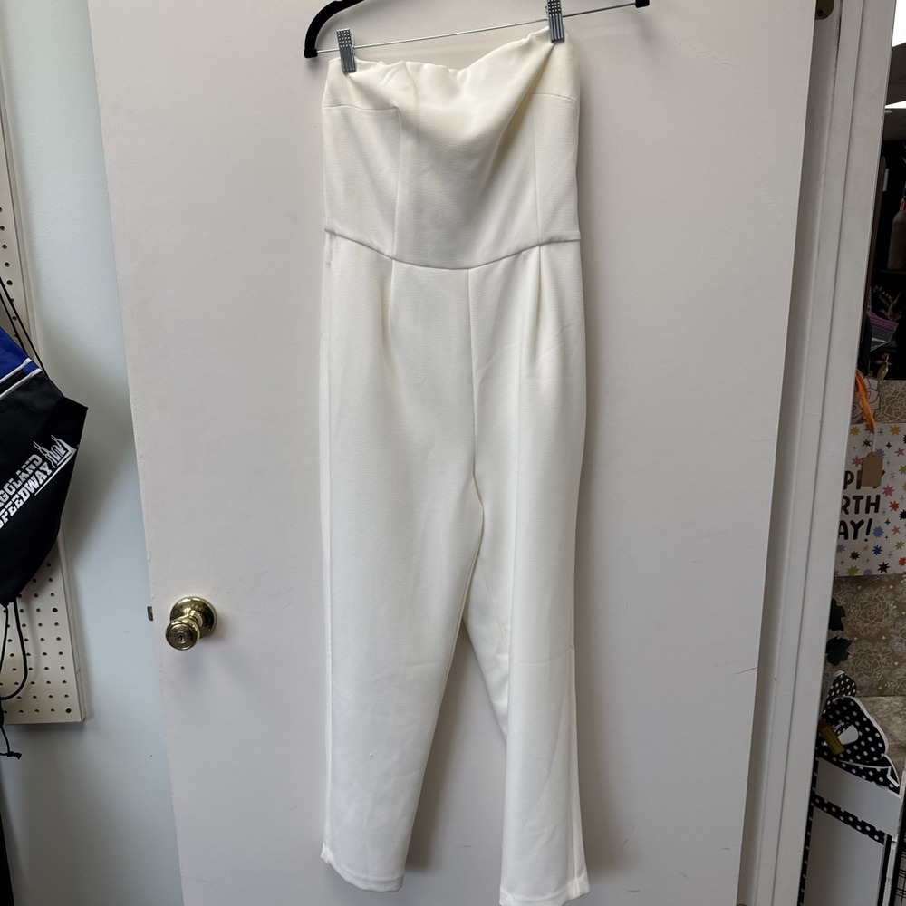 Express‎ Strapless Jumpsuit